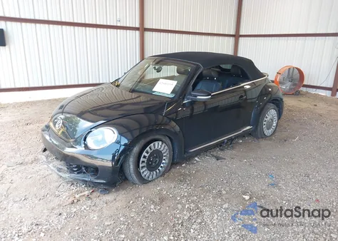 2015 Volkswagen Beetle 1.8T из США, поврежденный, VIN 3VW517AT4FM812327